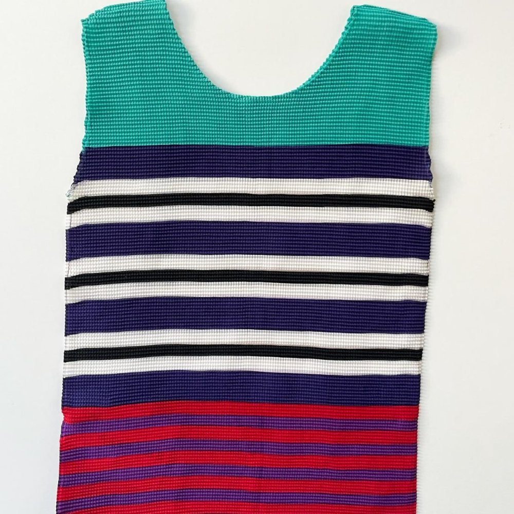 ISSEY MIYAKE SAMPLE COLORBLOCK TANK